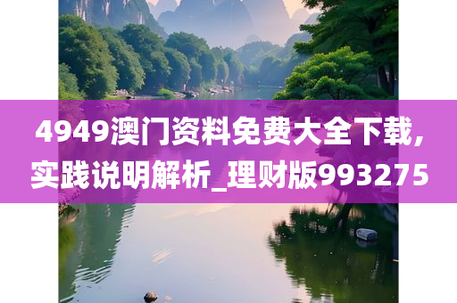 4949澳门资料免费大全下载,实践说明解析_理财版993275