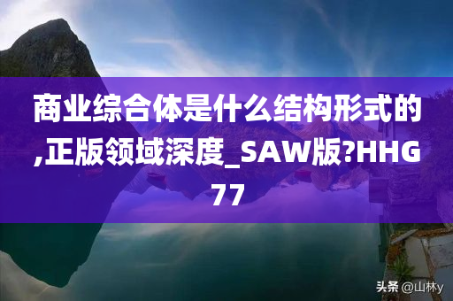 商业综合体是什么结构形式的,正版领域深度_SAW版?HHG77