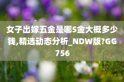 女子出嫁五金是哪5金大概多少钱,精选动态分析_NDW版?GG756