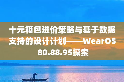 十元箱包进价策略与基于数据支持的设计计划——WearOS 80.88.95探索