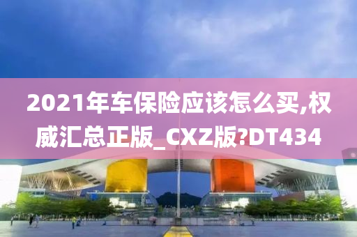 2021年车保险应该怎么买,权威汇总正版_CXZ版?DT434